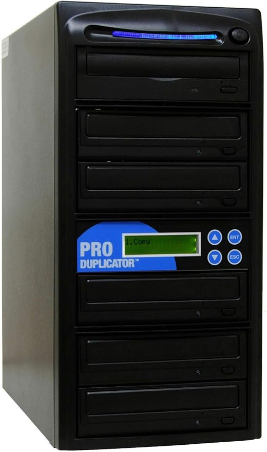 1 to 5 24X Burner CD DVD Duplicator - Standalone Copier Duplication Tower