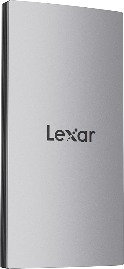 Lexar 2TB ES3 External SSD, 1050MB/s Read, USB-C, Sleek & Sturdy