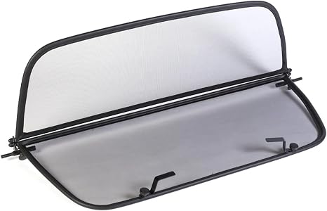 Wind Deflector for Audi A5 RS5 S5 8F7 (2010-2016) - Foldable - with Quick Release Fastener - Black | Windstop | Wind Blocker