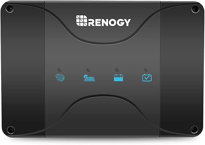 Renogy12V 50A Smart DC-DC Battery Charger with MPPT, Dual Input for RVs