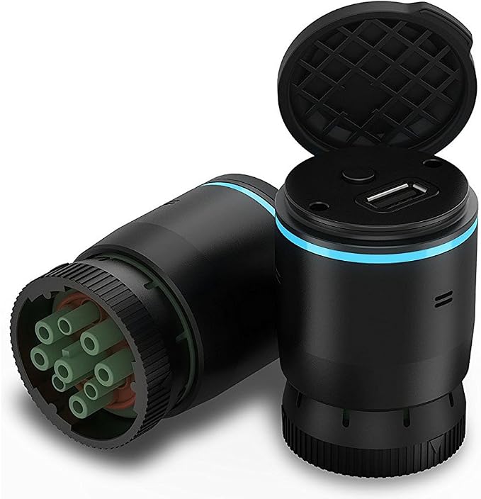 Garmin eLog, Compliant Electronic Logging Device (ELD), No-Subscription Fees, FMCSA Compliant, Supports 9-pin J1939 and 6-pin J1708 Diagnostic Ports (010-01876-00)