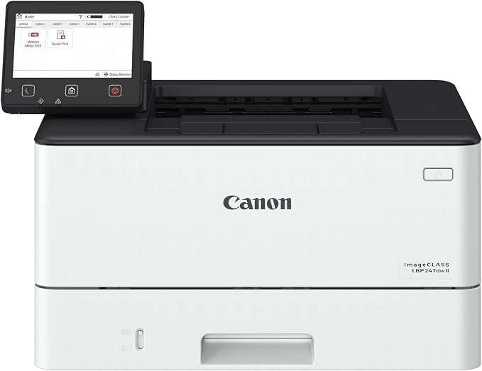 Canon imageCLASS LBP247dw II - Monochrome Duplex, Wireless Laser Printer, Single Function, with 1 Year Limited Warranty, 42 PPM