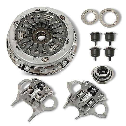 Silscvtt Transmission Dual Clutch Fork Kit Replacement for Ford Fiesta Focus EcoSport 2011-up 6DCT250