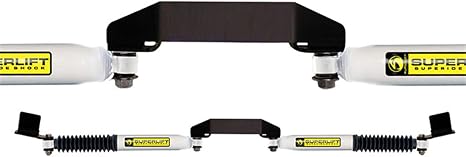 Superlift | 92693 | Dual Stabilizer Kit with Superlift Shadow Series Cylinders | Fits 2005-2007 Ford F-250 / F-350 4WD