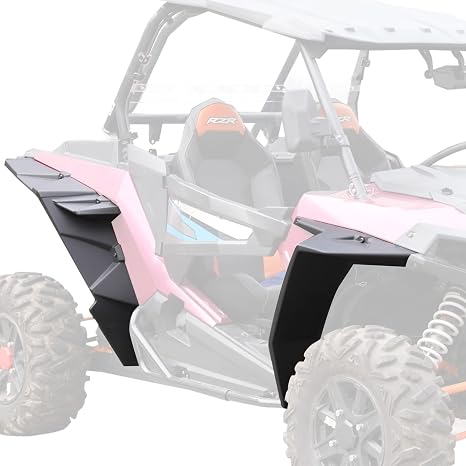 Kiwi Master 8.5" Extended Fender Flares for 2014-2023 Polaris RZR XP/4 1000