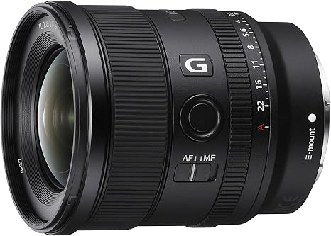 Sony FE 20mm F1.8 G Full-Frame Large-Aperture Ultra-Wide Angle G Lens SEL20F18G (Renewed)