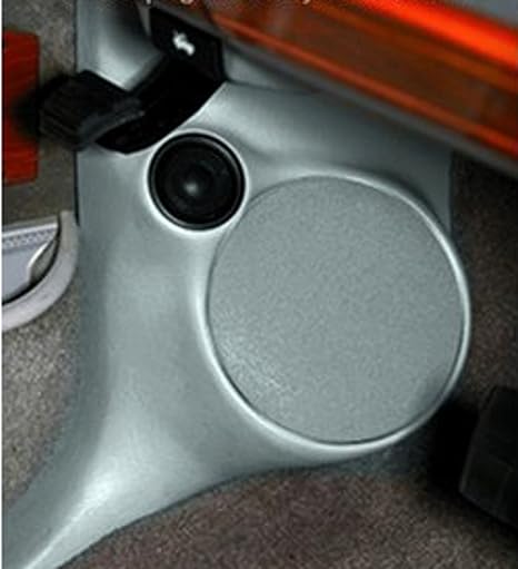Q-Logic Custom Kick Panel Speaker Mounts Compatible with Chevy K5, C/K & Suburban - C/K Sierra & Yukon (6.5" Without Grill, 12 Dark Blue)