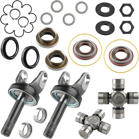 32PCS Front Axle Shaft Seal & Bearing Kit Compatible with 99-02 Ford F250