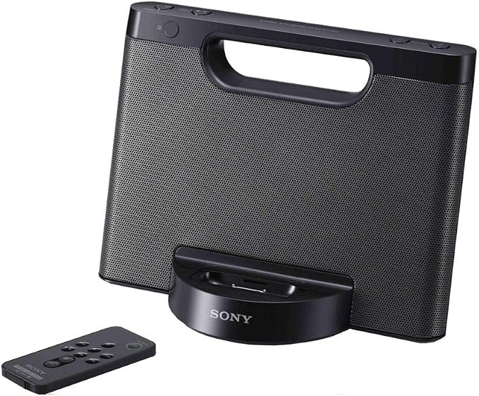 Sony RDPM5IP 30-Pin iPhone/iPod Portable Speaker Dock (Black)