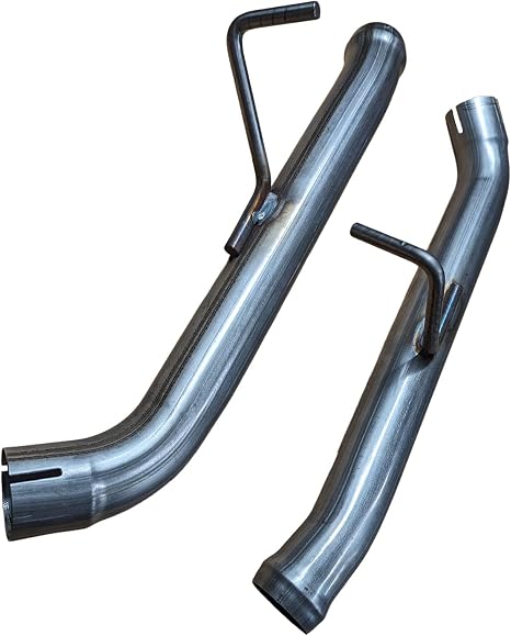 Axle-Back Resonator Replacement Kit for 2019-2024 Ram 1500 5.7L Hemi and EcoDiesel - 409 Stainless Steel, Improved Sound, 5th Gen (Without Exhaust Tips)
