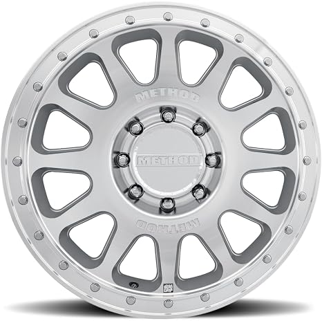 Method Race Wheels MR709 HD Bead Grip, 20x9, +12mm Offset, 8x170, 125mm Centerbore, Machined - Clear Coat