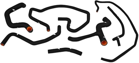 Mishimoto MMHOSE-SVT-02BK Silicone Radiator Hose Kit Fits Ford Focus SVT 2002-2004 Black