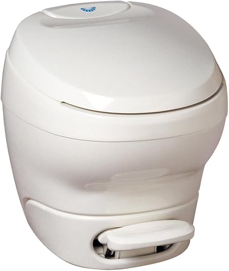 Thetford Aqua Magic Bravura RV Toilet - High Profile - Plastic White Color 31084