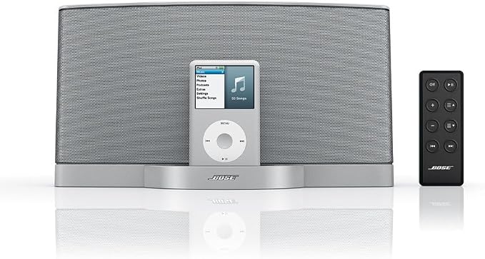 Bose SoundDock Series II 30-Pin iPod/iPhone Speaker Dock (Silver) (Renewed)