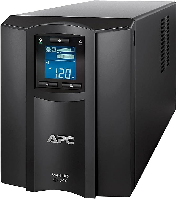 APC Smart-UPS 1500VA/900W Line Interactive UPS with SmartConnect, SMC1500C