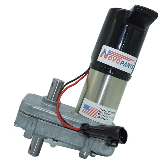 368417 RV Slide Out Motor Replacement for Power Gear Slide Out Motor 12V 1010000010 1510000006 Double Shaft