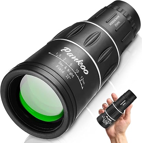 Monocular Telescope High Power 16X52, 2026 Power Prism Compact Monoculars for Adults Kids, Birthday Gifts for Men, Waterproof Fogproof Shockproof with Hand Strap, Bird Watching Hunting Camping Hiking