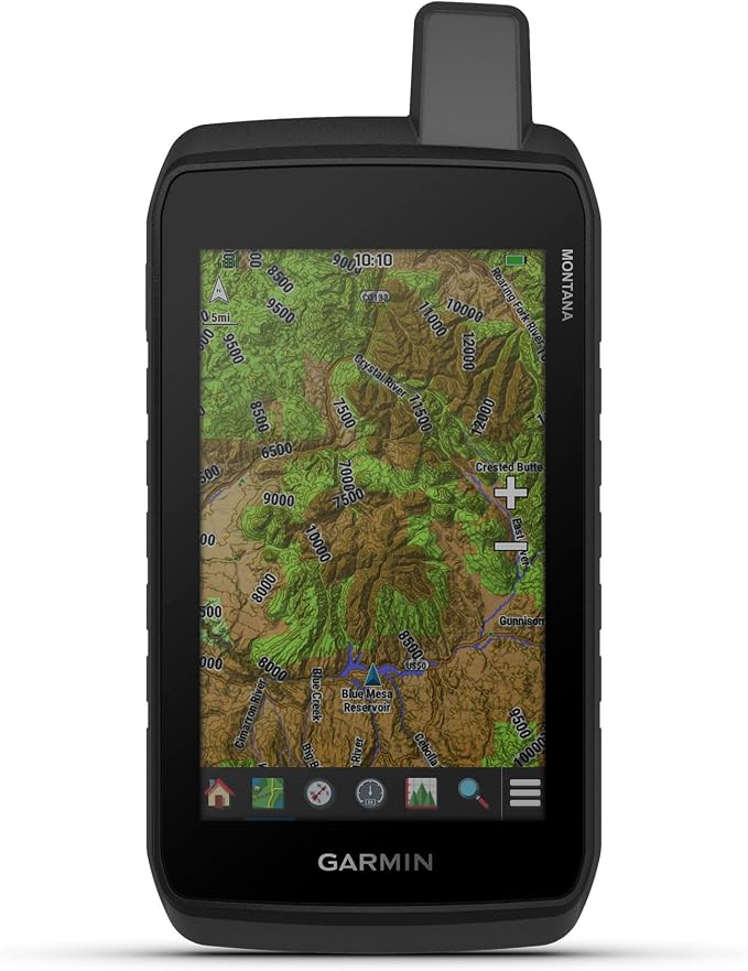 Garmin Montana® 710, GPS Handheld Navigator | 5" Touchscreen Display, Topoactive Maps, Satellite Views