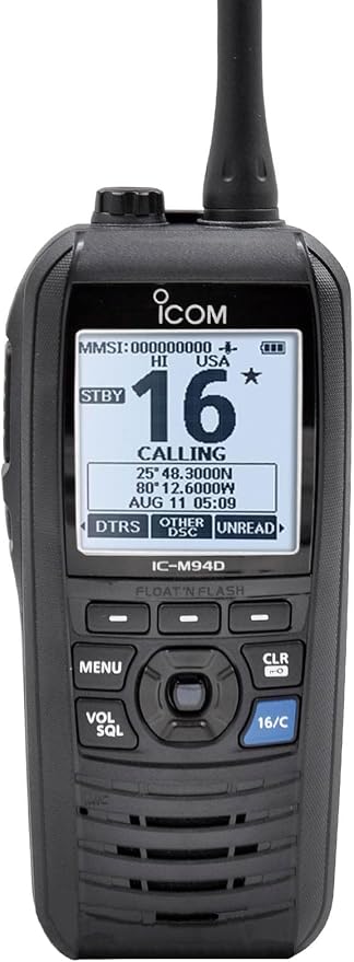 Icom M94D 21 USA VHF Marine Transceiver with DSC & AIS Receiver | M94