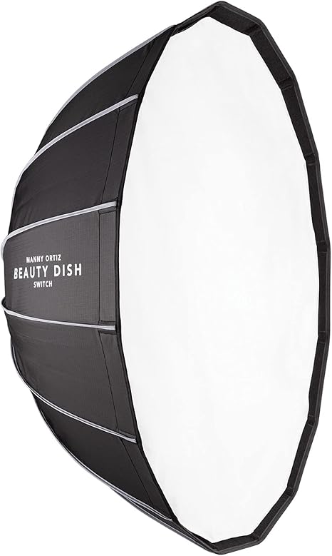 Westcott Beauty Dish Switch 36” (White Interior) | Perfect for full-length portraits and headshots Ultra-portable