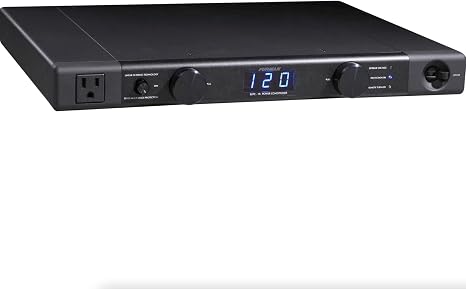 Furman Elite-15i 7-Outlet Linear Filtering AC Power Source | 15A power conditioner, 7 outlets, 3 isolated banks, SMP surge, LiFT filtration, EVS shutdown, 1RU