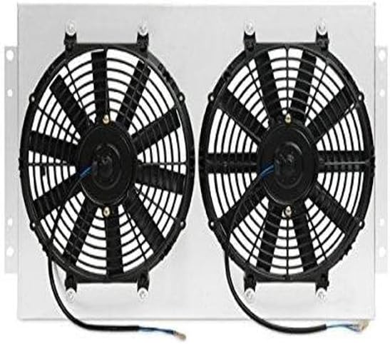 Mishimoto MMFS-CHE-65 Performance Aluminum Fan Shroud Fits Chevrolet Chevelle 1965-1967 Silver