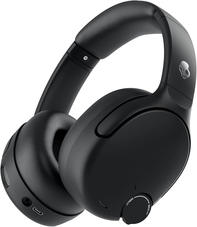 Skullcandy Crusher 720 Wireless Sensory Bass Headphones - True Black