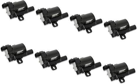 MSD Street Fire 55098 Ignition Coils - Black - 8-Pack