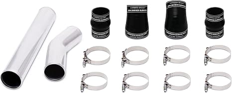 Mishimoto MMICP-RAM-94BK Intercooler Pipe Kit Fits Dodge Ram Cummins 5.9L 1994-2002 Black