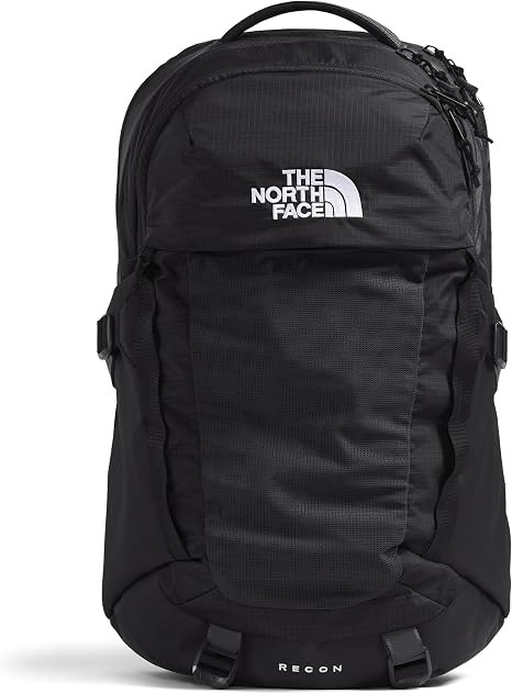 The North Face Recon Everyday Laptop Backpack, Blk/Blk-NPF, One Size