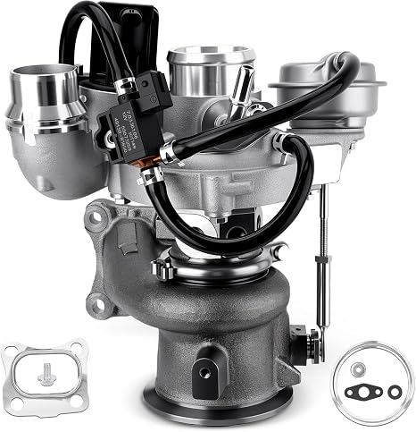 25207489 1.5L Turbocharger Assembly with Actuator & Solenoid Valve Compatible with Chevrolet Malibu L LS LT RS 1.5L L4 2016-2023, Turbo charger Replace # 12669064, 12687043, 12687057, 25203932