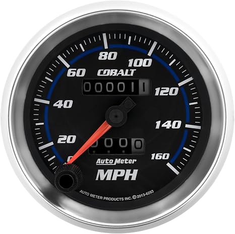 Auto Meter 6293 Cobalt Mechanical Speedometer,3-3/8 Inch