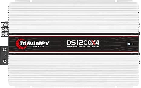 Taramps DS 1200x4 2 Ohms 4 Channels 1200 Watts Amplifier