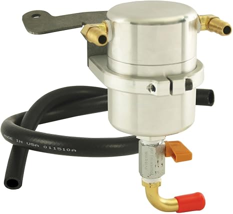 Moroso 85477 Air/Oil Separator Catch Can Kit for Mustang 2005-2010