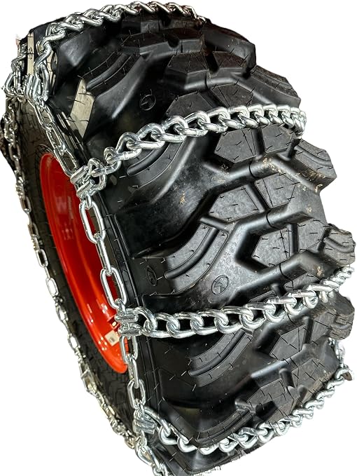 TireChain.com 41x14 20 41x14-20 Ladder Tractor Tire Chains set of 2