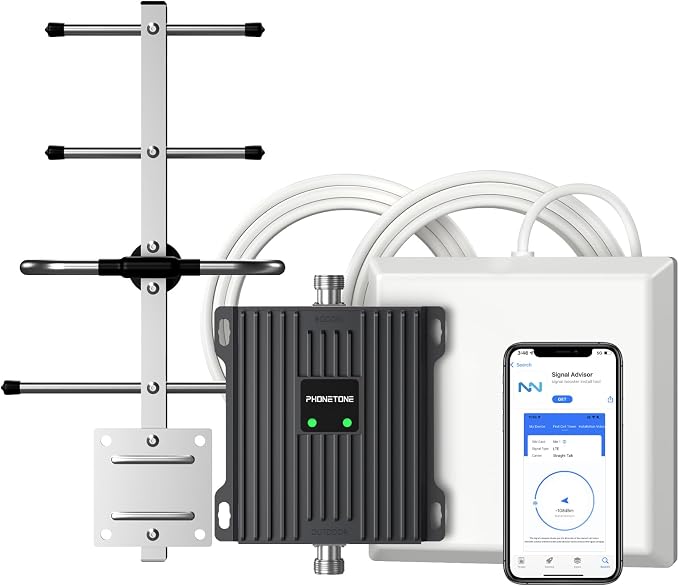 Phonetone Cell Phone Signal Booster for Band 12,13,17