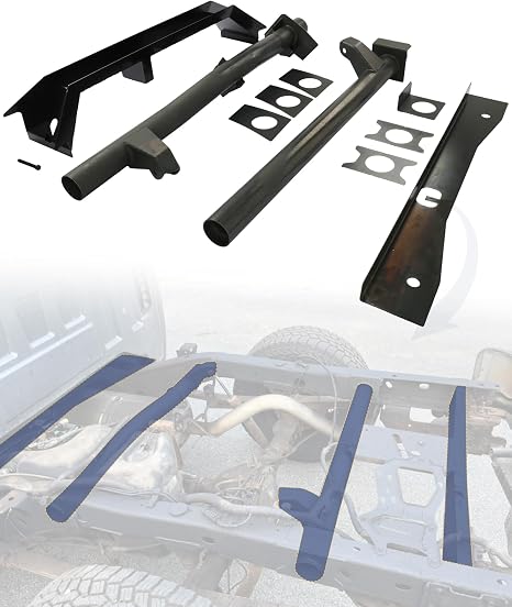 Mountainpeak 4PCS Crossmembers Fit for 07-14 Chevy Silverado & GMC Sierra