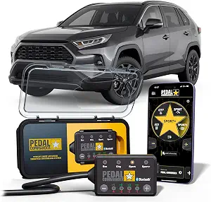 PEDAL COMMANDER for Toyota RAV4 2013-2026 Throttle Response Controller - Plug-and-Play, 4 Driving Modes, Throttle Controller Performance Parts, App Control, RAV4 TRD Accessories