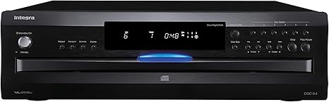 Integra Premium 6 Disc CD Carousel Changer Black (CDC-3.4)