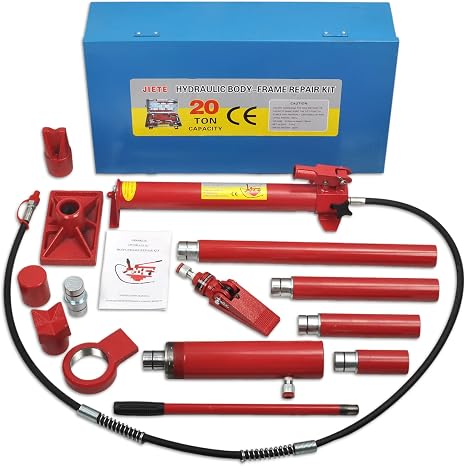 20 Ton Porta Power Hydraulic Jack 2M(78.7in) Welded Car Bottle Auto