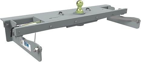 B&W Trailer Hitches Turnoverball Gooseneck Hitch - GNRK1012 - Compatible with 2011-2015 Chevrolet/GMC 2500 & 3500 Trucks