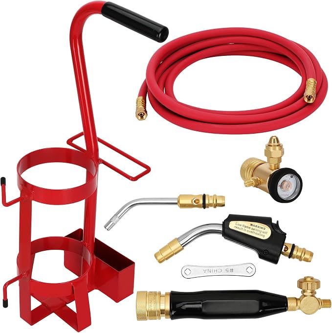 TDLX 2003MC, Air Acetylene Torch Kits, PL-8ADLX-MC Extreme Air Acetylene Kit 0386-0834, For "MC" size acetylene tanks.