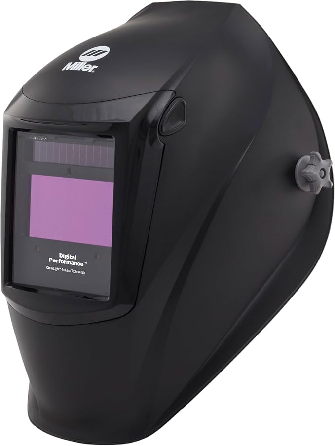 Miller Digital Performance™ Welding Helmet, ClearLight™ 4x, Black