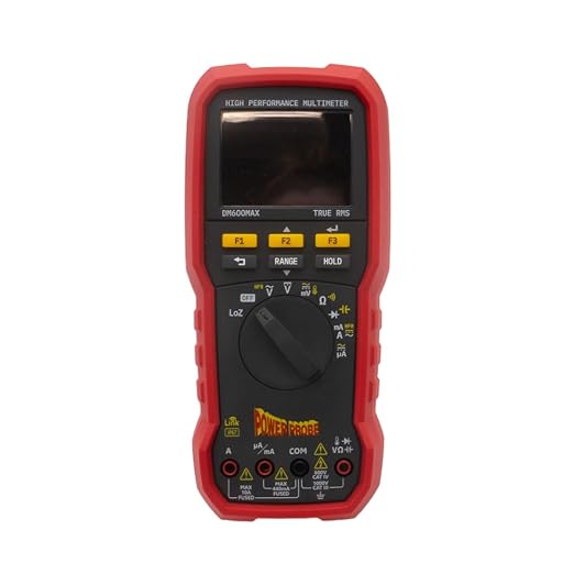 Power Probe True RMS Digital Multimeter with 30A Current (DM600MAX)