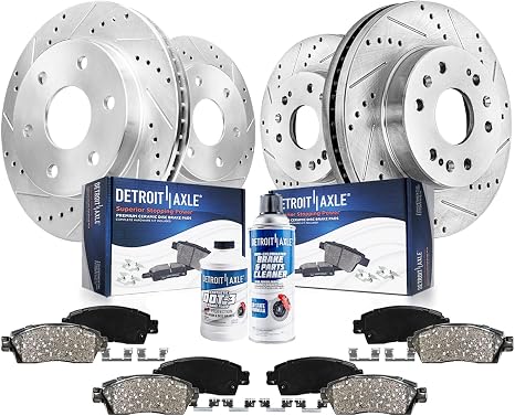 Detroit Axle - Brake Kit for Chevy GMC Silverado Sierra 1500 Tahoe Yukon XL