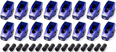 1017 1.6 Ratio Roller Rocker Arm for Small Block Ford - Pack of 16