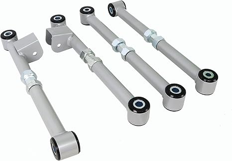 Whiteline KTA108 Rear Control Arm Assembly, Black