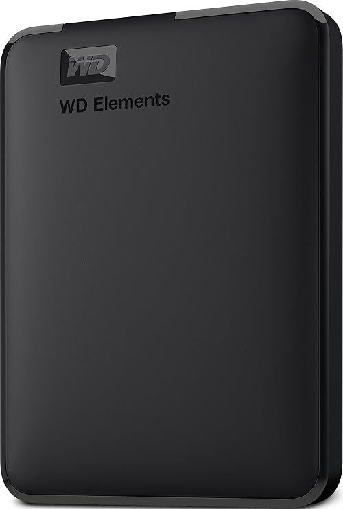 Western Digital WD 5TB Elements Portable External Hard Drive for Windows, USB 3.2 Gen 1/USB 3.0 for PC & Mac, Plug and Play Ready - WDBU6Y0050BBK-WESN | USB 3.2 Gen 1/USB 3.0 for PC, Plug