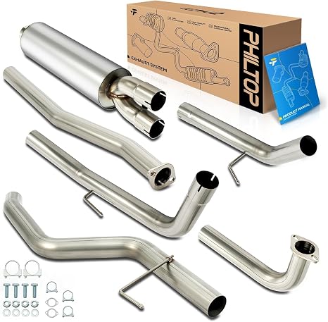 PHILTOP Cat-Back System Fit for 2004-2015 Nissan TITAN