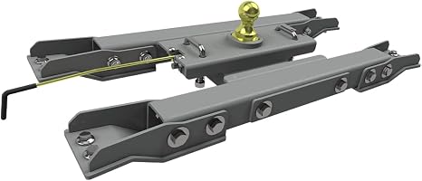 B&W Trailer Hitches Turnoverball Gooseneck Hitch - GNRK1020 - Compatible with 2020-2026 Chevrolet/GMC 2500 & 3500 Trucks